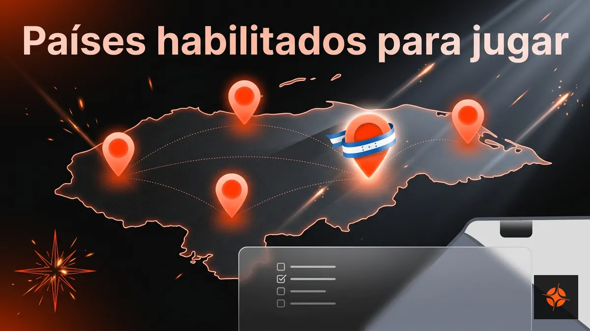 Países donde opera Betpro: la whitelist declarada por el operador, Honduras y su sitio hermano incluidos