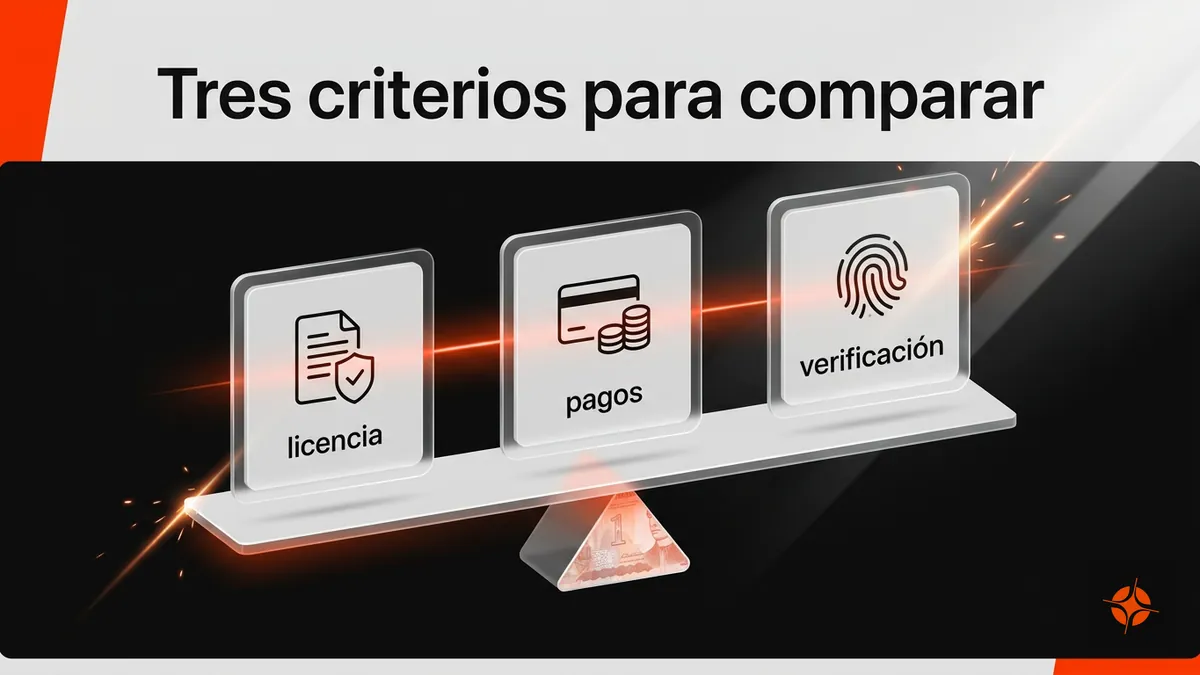 Criterios para comparar alternativas a Betpro: licencia, métodos de pago y verificación de identidad