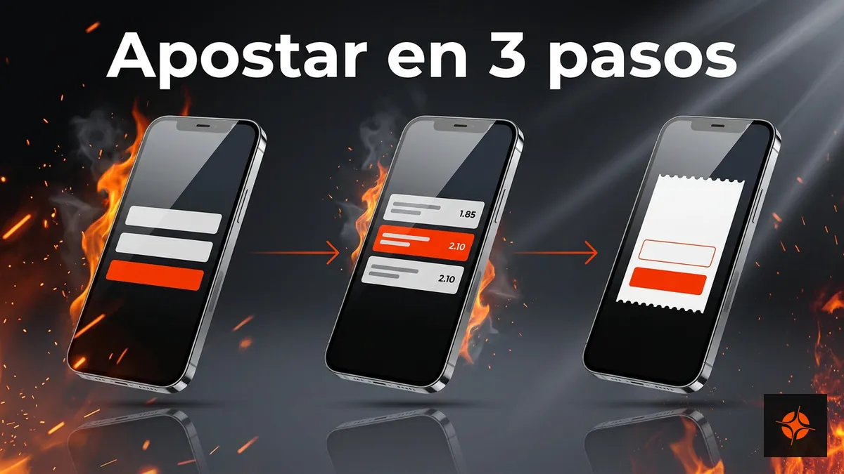 Los 3 pasos para apostar en Betpro Honduras: iniciar sesión, elegir cuota y confirmar el monto