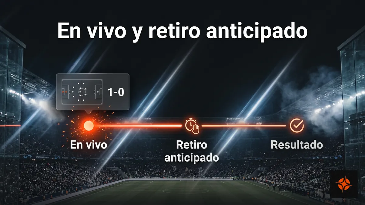 Apuestas en vivo y Cash Out (retiro anticipado) en Betpro Honduras explicados