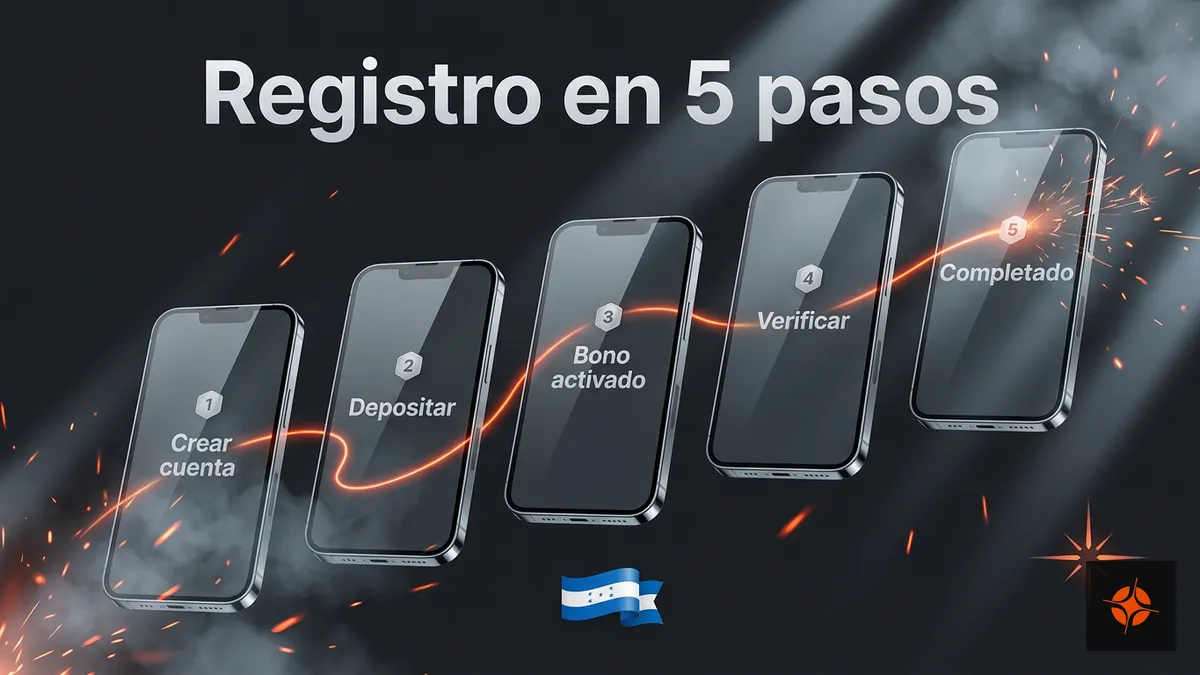 Pasos para activar el bono de bienvenida de Betpro Honduras: registro, depósito y acreditación automática