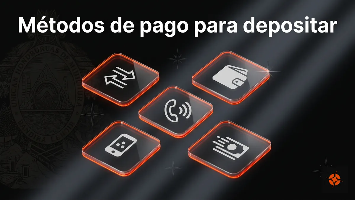 Métodos de pago para depositar en Betpro Honduras: transferencia, billetera y pasarelas