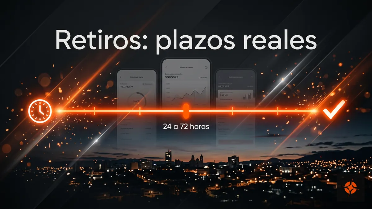 Plazo de procesamiento de un retiro en Betpro Honduras: de 24 a 72 horas